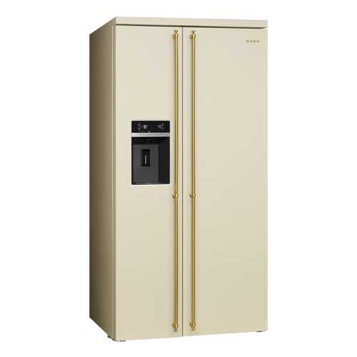 Холодильник Smeg SBS 8004 P Beige в Кей