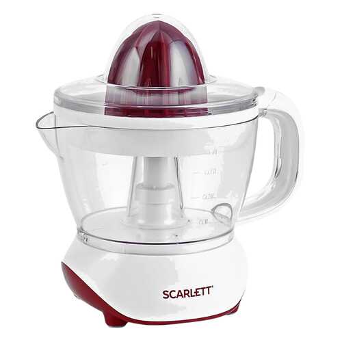 Соковыжималка для цитрусовых Scarlett SC-JE50C06 white/red в Кей