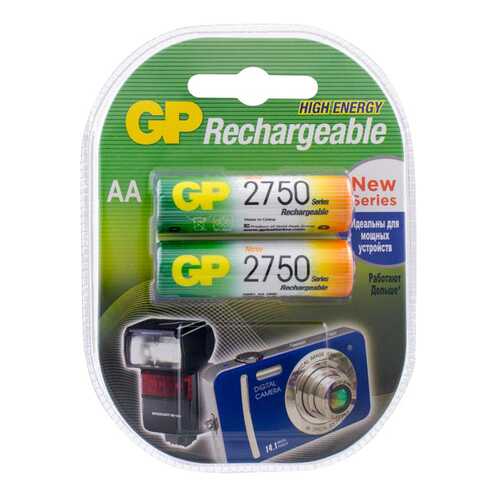 Аккумуляторная батарея GP Batteries 275PROAAHC-2CRC2 2 шт в Кей