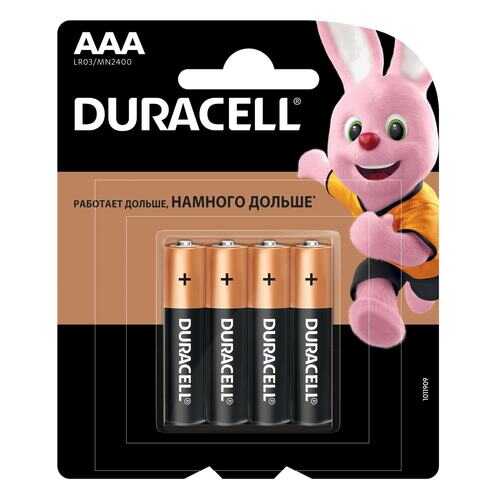 Батарейка Duracell Basic LR03 15597 4 шт в Кей