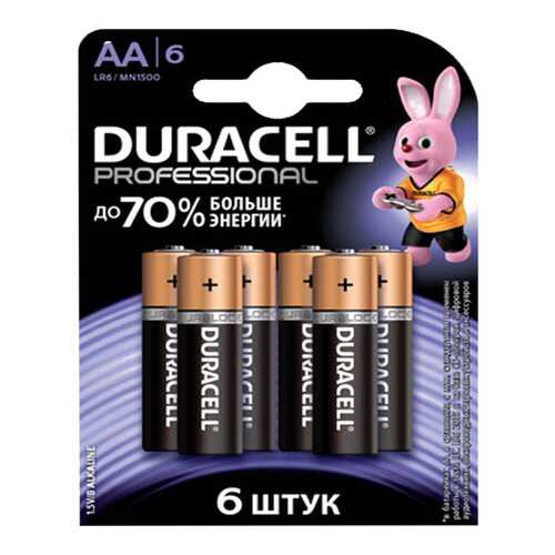 Батарейка Duracell Professional LR6-6BL 6 шт в Кей