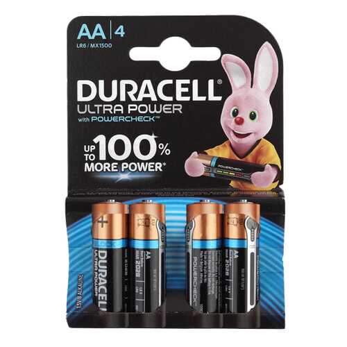 Батарейка Duracell Ultra Power LR6-4S 4 шт в Кей