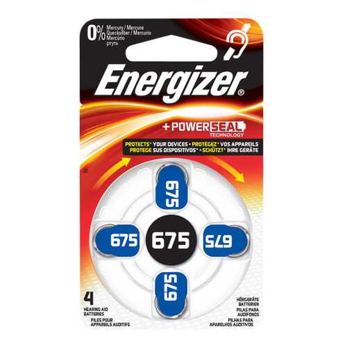 Батарейка Energizer Hearing Zinc Air 675 DP-4 4 шт в Кей