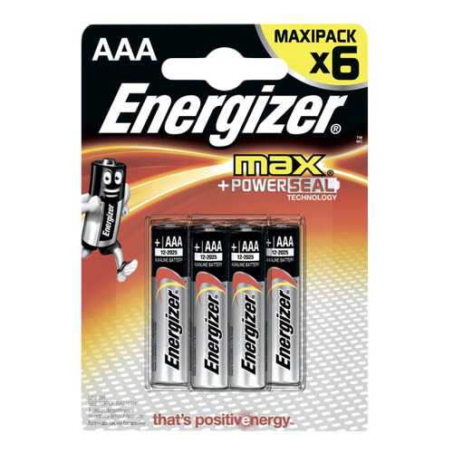 Батарейка Energizer MAX AAA-LR03 6 шт в Кей