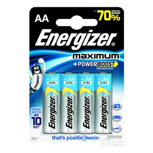 Батарейка Energizer Maximum 638635 4 шт в Кей