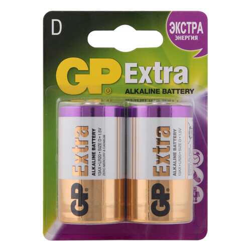 Батарейка GP Extra D (LR20) (13AXNEW-2CR2) 2 шт в Кей