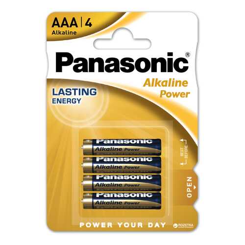 Батарейка Panasonic Alkaline Power LR03REB/4BPR 4 шт в Кей