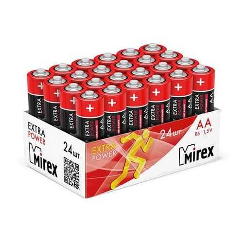 Батарейка солевая Mirex R6/AA 1,5V 24 шт в Кей