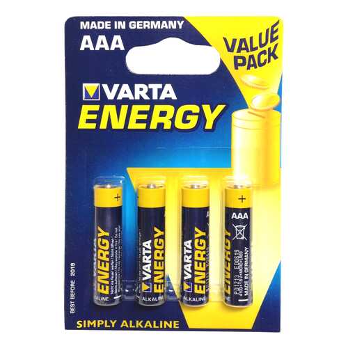 Батарейка Varta Energy LR03-4BL 4 шт в Кей