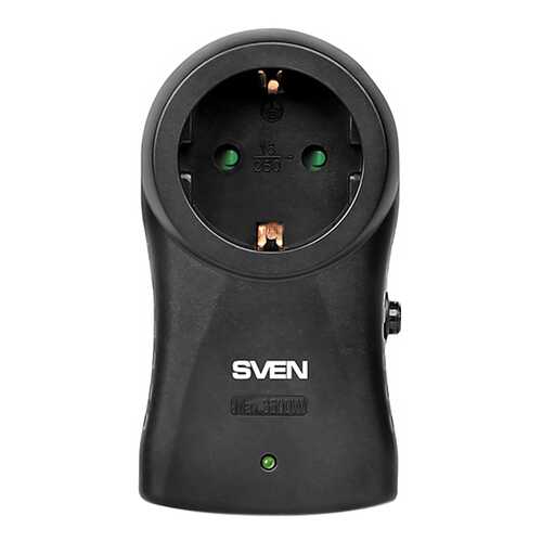 Сетевой фильтр Sven SF-S1, 1 розетка, Black в Кей