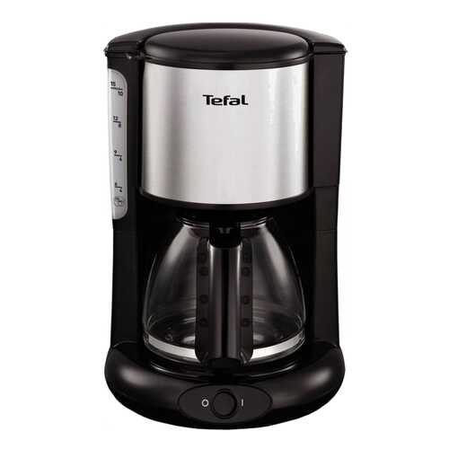 Кофеварка капельного типа Tefal Confidence CM3618 Silver/Black в Кей