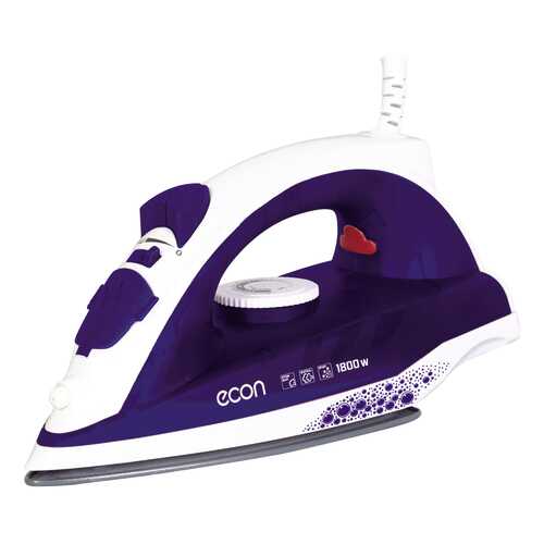 Утюг ECON ECO-BI1801 White/Purple в Кей