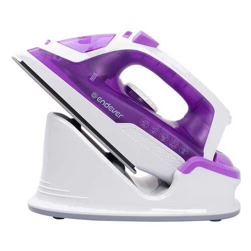 Утюг Endever Delta 120 White/Purple в Кей