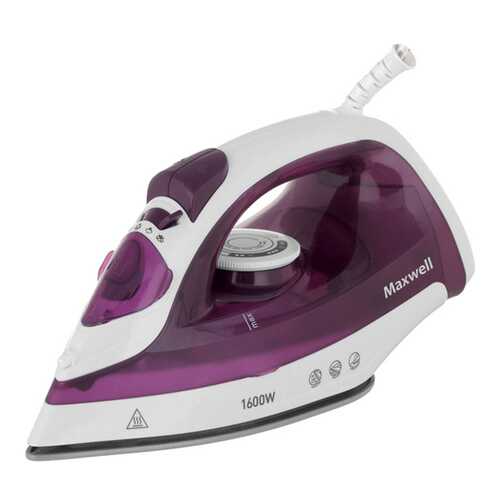 Утюг Maxwell MW-3041 VT White/Purple в Кей