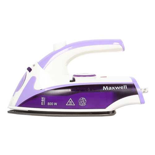 Утюг Maxwell MW-3057 VT White/Purple в Кей