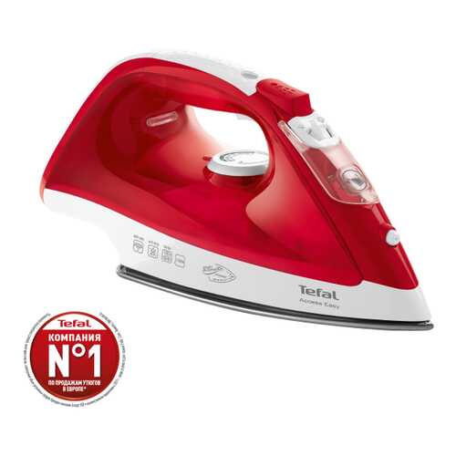 Утюг Tefal FV1543 White/Red в Кей