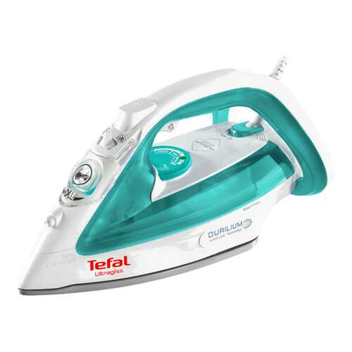 Утюг Tefal Ultragliss White/Cyan в Кей