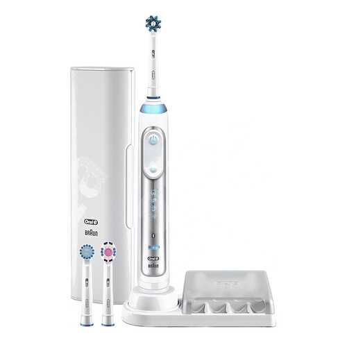 Электрическая зубная щетка Braun Oral-B Genius Genius 8000 (D701.535.5XC) White в Кей