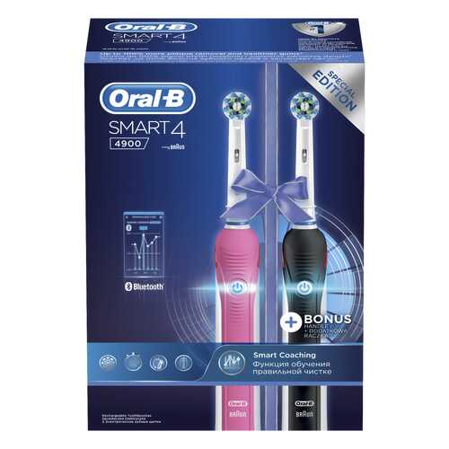 Электрическая зубная щетка Braun Oral-B Smart 4 4900 (D601.252.3H) в Кей