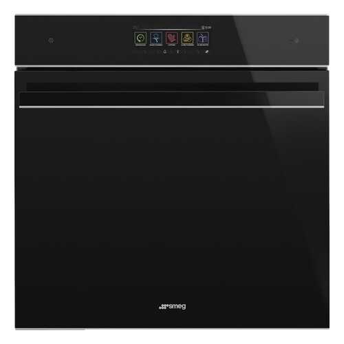 Встраиваемый электрический духовой Smeg SFP6606WSPNX Black в Кей