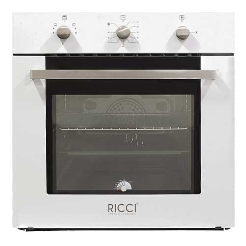 Встраиваемый газовый духовой шкаф RICCI RGO-610WH White в Кей