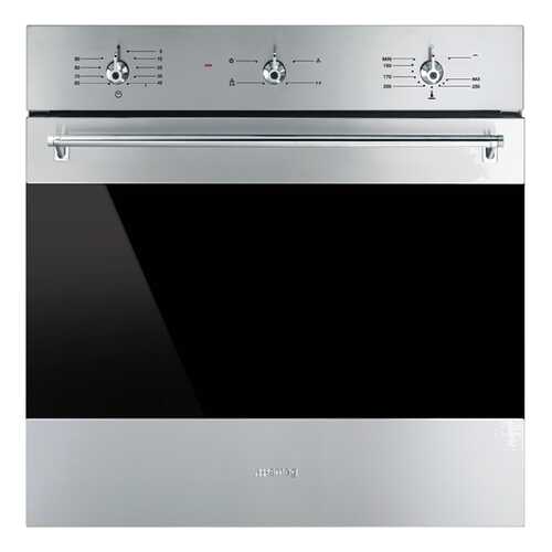 Встраиваемый газовый духовой шкаф Smeg SF6341GVX Silver в Кей