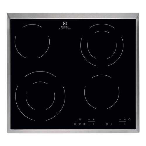 Встраиваемая варочная панель электрическая Electrolux CEE6432KX Black в Кей