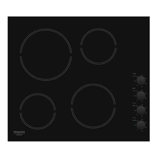 Встраиваемая варочная панель электрическая Hotpoint-Ariston HR 629 C Black в Кей