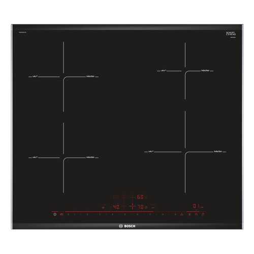 Встраиваемая варочная панель индукционная Bosch PIE675DC1E Black в Кей