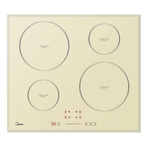 Встраиваемая варочная панель индукционная Midea MIH64721FIV Beige в Кей