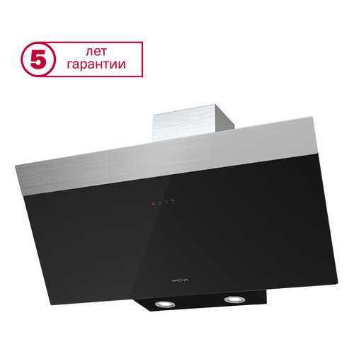 Вытяжка Krona Kristen 900 Black/Inox S в Кей